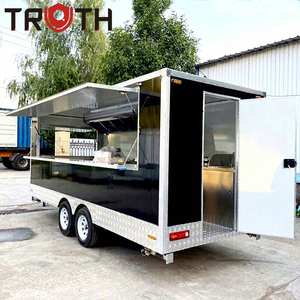 Véritable Camion Restauration Barbecue, <span class=keywords><strong>Pizza</strong></span>, Burger, Crème Glacée, Café, Van Food-truck Sur Mesure, Fabrication pour la Vente aux États-Unis et en Turquie, Remorque Alimentaire - Product Image 1