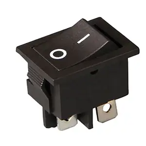 Rocker interruptor de liga, botão de desligar na 20a 125vac 3 posições 6 pinos equipamento elétrico interruptor tipo navio 16a 250vac