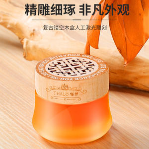 Ambientador Sólido para Auto Thalo 50 ml, Aroma Fresco de Larga Duración, Elimina Olores, No Requiere Electricidad, para Uso en Interiores - Product Image 4