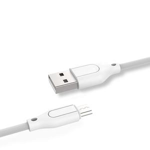 सेल फोन चार्जिंग के लिए रेड लाइन यूएसबी केबल और स्टॉक में ब्रेड शील्ड के साथ डेटा ट्रांसफर - Product Image 3