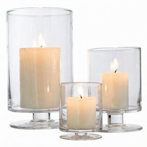 Photophore Rond en Verre Transparent Fait Main, Gobelet Décoratif pour Activités Religieuses et Pâques, Style Européen Simple pour la Maison et la Table - Product Image 1
