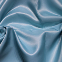 Tissu satiné imprimé écologique fluorescent 100% polyester 68Dx120D, doublure imitation soie sergé