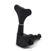 4 chevilles de réglage scellées pour guitare basse électrique Têtes de machine Clés de réglage/Boutons Pièces de guitare Noir/Or/Chrome