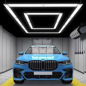 Commerciale IP20 alluminio LED luce lineare 50W 60w 80W plafoniera lampada a sospensione per parcheggio ufficio <span class=keywords><strong>S</strong></span> <span class=keywords><strong>Permarket</strong></span> Mall - Product Image 5