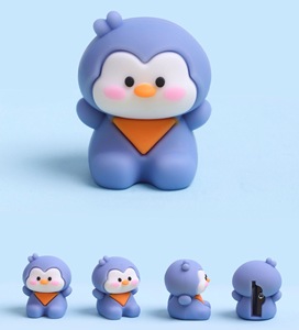 Taille-crayon en silicone cré<span class=keywords><strong>atif</strong></span> en forme de lapin et d'ours, taille-crayon pour enfants, petit cadeau en gros - Product Image 5