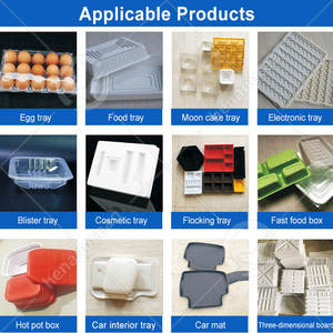 เครื่องขึ้นรูปถาดพลาสติก PS แบบใช้แล้วทิ้ง ORME เครื่องขึ้นรูปถาดไข่ PVC ขนาดเล็กด้วยระบบสุญญากาศ - Product Image 6