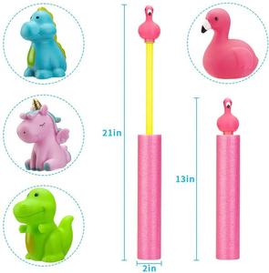 热卖轻质可爱动物手柄儿童游戏玩具喷水枪射击 - Product Image 2