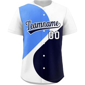 Custom Baseball Jersey Button <b>Down</b> Stitched Personalized Team Name Number Unisex Adult Youth Sport Shirt Breathable Sublimated - Product Image 1