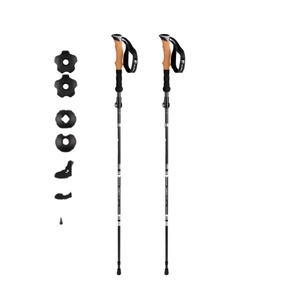 <span class=keywords><strong>Bastones</strong></span> nórdicos Unisex para caminar, <span class=keywords><strong>bastones</strong></span> de fibra de <span class=keywords><strong>carbono</strong></span> 100% para senderismo, mango de corcho, goma para escalada, senderismo, viajes, pesca, deportes - Product Image 1