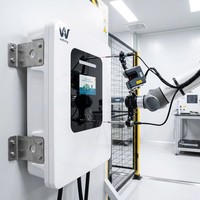 Pengisi Daya Dinding DC Wattzing Fast 15kW Baru untuk Kendaraan Listrik (380V) Kontrol Aplikasi OCPP RAID CCS2/GBT Perlindungan Kebocoran