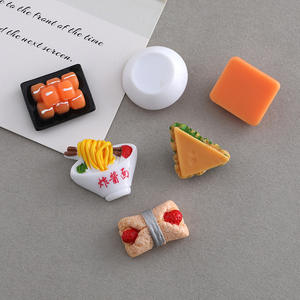 DIY Résine Artisanat Simulation Nourriture <span class=keywords><strong>Manger</strong></span> Jouer Nouilles Sashimi Cas Pince À Cheveux Réfrigérateur Autocollant Junk Case Décoration Charme - Product Image 4
