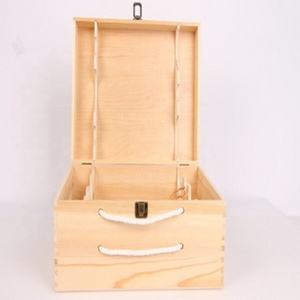 Bán buôn nhỏ 6-chai giữ rượu vang bằng gỗ Thùng hộp cho bia Giao thông vận tải cho rượu vang Bộ sưu tập - Product Image 2