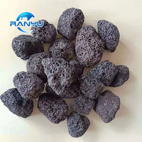 Vente chaude OEM Pierre ponce volcanique naturelle à faible densité en morceaux/granulés/poudre