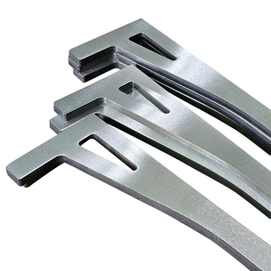 Pièces de fabrication de tôle inoxydable personnalisées avec pliage, support de tôle d'estampage, support en métal - Product Image 1