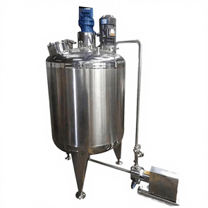 高温工業用大口径排出サイロ緩衝貯蔵ビン垂直循環貯蔵サイロステンレス鋼混合タンク - Product Image 1