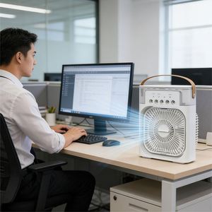 Ventilateur de Refroidissement Portable Multifonctionnel USB Rechargeable avec Réservoir d'Eau pour Bureau, Vente en Gros, Marque Personnalisée - Product Image 6