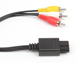 Cable av <span class=keywords><strong>N64</strong></span> de alta calidad para máquina de juegos, cable a macho para TV, venta al por mayor, barato - Product Image 3