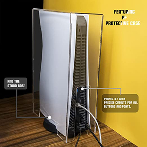 Étui de protection en acrylique pour <span class=keywords><strong>console</strong></span> PS5 Étui anti-poussière en plexiglas transparent personnalisé - Product Image 5