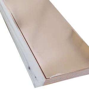 Roofing Sheet 99 Light Weight Plate Platers Plate Brass A4 Self Adhesive Copper Thick H90 H80 C10200 C18150 Copper 0.8mm 1mm