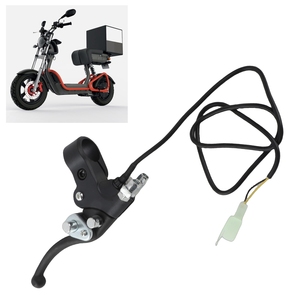 Levier de <span class=keywords><strong>frein</strong></span> et d'accélérateur droit de 22 mm avec câble pour mini quads 2 temps 47CC 49CC - Product Image 3