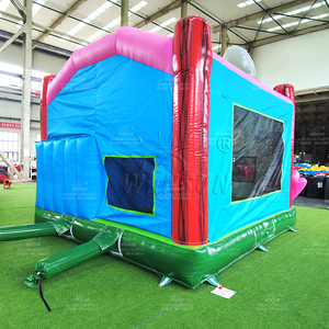 WINSUN Trampoline gonflable commercial d'extérieur pour enfants, motif lapin, couleur personnalisable, ignifuge, installation facile - Product Image 3