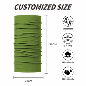 Vente en gros de col rafraîchissant blanc foulard en soie col en polyester foulard en soie Bikers - Product Image 4