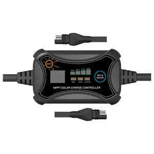 Helios Portable MPPT contrôleur de charge <span class=keywords><strong>solaire</strong></span> <span class=keywords><strong>solaire</strong></span> Intelligent 10A MPPT chargeur 10 ampères <span class=keywords><strong>12</strong></span> <span class=keywords><strong>volts</strong></span> régulateur de <span class=keywords><strong>panneau</strong></span> <span class=keywords><strong>solaire</strong></span> - Product Image 1