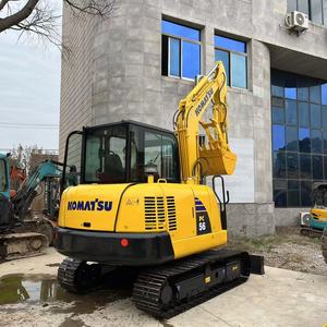 Mini-excavatrice Komatsu PC56 d'occasion, modèle 2023, avec moteur de 34,5 kW, boîte de vitesses, pompe et roulement - 5,3 tonnes - Product Image 6