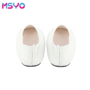 MSYO Venda Quente Sapatos Rasos com Padrão Liso e Múltiplas Opções de Cores para Bonecas Americanas de 18 Polegadas - Product Image 4