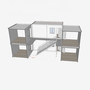 บ้านภาชนะแพ็คแบบแบน<span class=keywords><strong>2</strong></span><span class=keywords><strong>ชั้น</strong></span><span class=keywords><strong>ห้อง</strong></span>เดี่ยวทันสมัยบ้านเหล็กสำเร็จรูปสำหรับใช้ในอพาร์ตเมนต์ขายส่งในประเทศฟิลิปปินส์ - Product Image 6