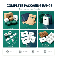 Boîtes cadeaux en papier personnalisées innovantes avec accessoires complets, idéales pour les kits d'abonnement, les cadeaux haut de gamme et l'emballage de fête