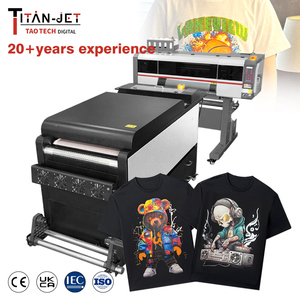 Impresoras DTF personalizables A1 para <span class=keywords><strong>estampado</strong></span> de camisetas, flocado, con 3 cabezales de impresión Epson I1600, máquina de impresión rollo a rollo para ropa - Product Image 2