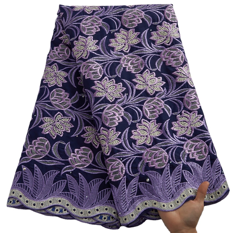 2776 Hot Swiss Voile Lace In Switzerland High Quality Nigerian Cheap Lace Material African Swiss Dry Lace For Men And Women