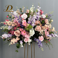 Boule de fleurs géante de 80 cm pour mariage, fleurs artificielles, centre de table, boule de fleurs pour la décoration de la maison et des fêtes