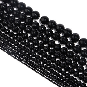 High Quality <strong>Black</strong> Agate Round Loose <strong>Beads</strong> 2/3/4/6/8/10/12mm Gemstone <strong>Bead</strong> Handmade for DIY Handmade Bracelet Jewelry Making - Product Image 5