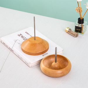 Phổ biến của nhãn hiệu rắn gỗ <span class=keywords><strong>Bead</strong></span> ráp dây nhanh threader xoay bát với nắp và chống tràn beading công cụ cho hạt - Product Image 6