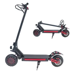 Scooter elétrico dobrável, qualidade superior, rápido, 1600w, carga dupla, 150kg, fora da estrada, para adultos, trottinette