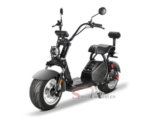 Novo modelo de scooter kick scooter elétrico 1500w 60v 12ah bateria para Adulto citycoco 45km COC motocicleta elétrica - Product Image 3