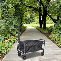 Hitree Vente Chaude Portable Heavy-Duty Pliant Wagon pour Plage Camping Pliable Chariot Poussette Chariot