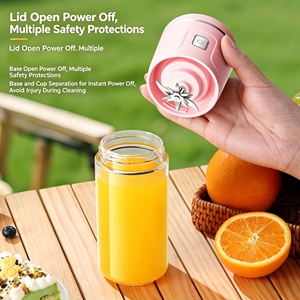Mini <span class=keywords><strong>Licuadora</strong></span> Eléctrica Portátil, <span class=keywords><strong>Vaso</strong></span> Mezclador <span class=keywords><strong>de</strong></span> Frutas <span class=keywords><strong>con</strong></span> Carga USB, Recargable e Inalámbrica - Product Image 3