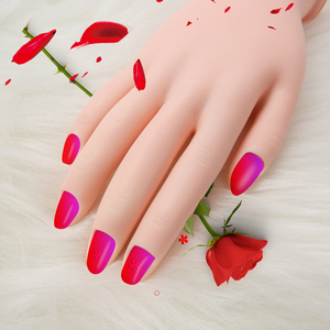 Modèle de mains de formation d'ongles, fausse main artificielle, pratique pour les ongles, outil de beauté des ongles pour femmes, manucure 45x33x49 PVC - Product Image 3