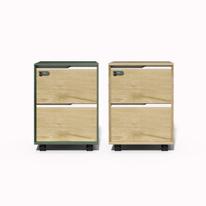Xusheng Văn Phòng Phong Cách Hiện Đại OEM Bằng Gỗ Có Thể Khóa Chuyển Đổi Tập Tin Cơ Sở Melamine Đóng Mở Di Chuyển Văn Phòng Bàn Tủ - Product Image 1