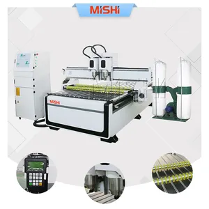 Factory Direct Sale Made in China CNC Router 4 Axis Double Head 3D Wood Carving CNC Router Machine Price