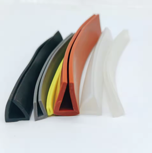 Bande d'étanchéité en caoutchouc personnalisée de haute qualité, bande d'étanchéité en forme de U/H/D/T, matériau EPDM/Silicone pour machines et construction - Product Image 3