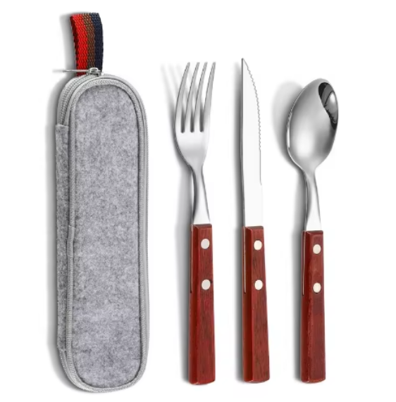 Conjunto rojo de 3 piezas A