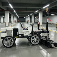 Machine à béton laser auto-nivelante pour le revêtement des sols de centres de distribution