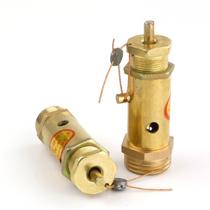 Válvula de Seguridad para Cilindros y Tanques de Gas, 100 Bar, Presión Fija, Conexión Roscada, Uso con Aire a Alta Presión - Product Image 1