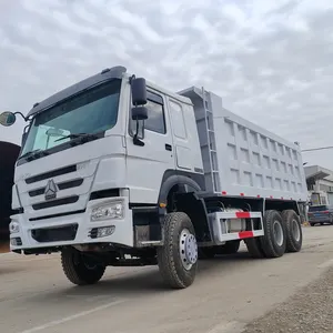 China Hot 6x4 Sinotruk Howo Truck Price New End Tipper Tipping Dumper Truck Used 375Hp 6*4 10Wheel Dump Trucks For Sale