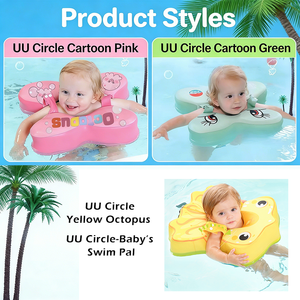 Flotador de <span class=keywords><strong>Piscina</strong></span> para Bebés de 0 a 3 Años, Anillo de Natación de Espuma EPE No Inflable, Seguro, Ligero y Divertido para la Playa y Exteriores - Product Image 3