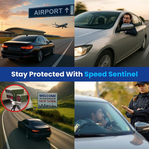 Detector de Radar Speed Sentinel 360 °   Detectores de Radar Speed Sentinel para Automóviles con Alertas de Voz, Modos Ciudad y Carretera - Product Image 4